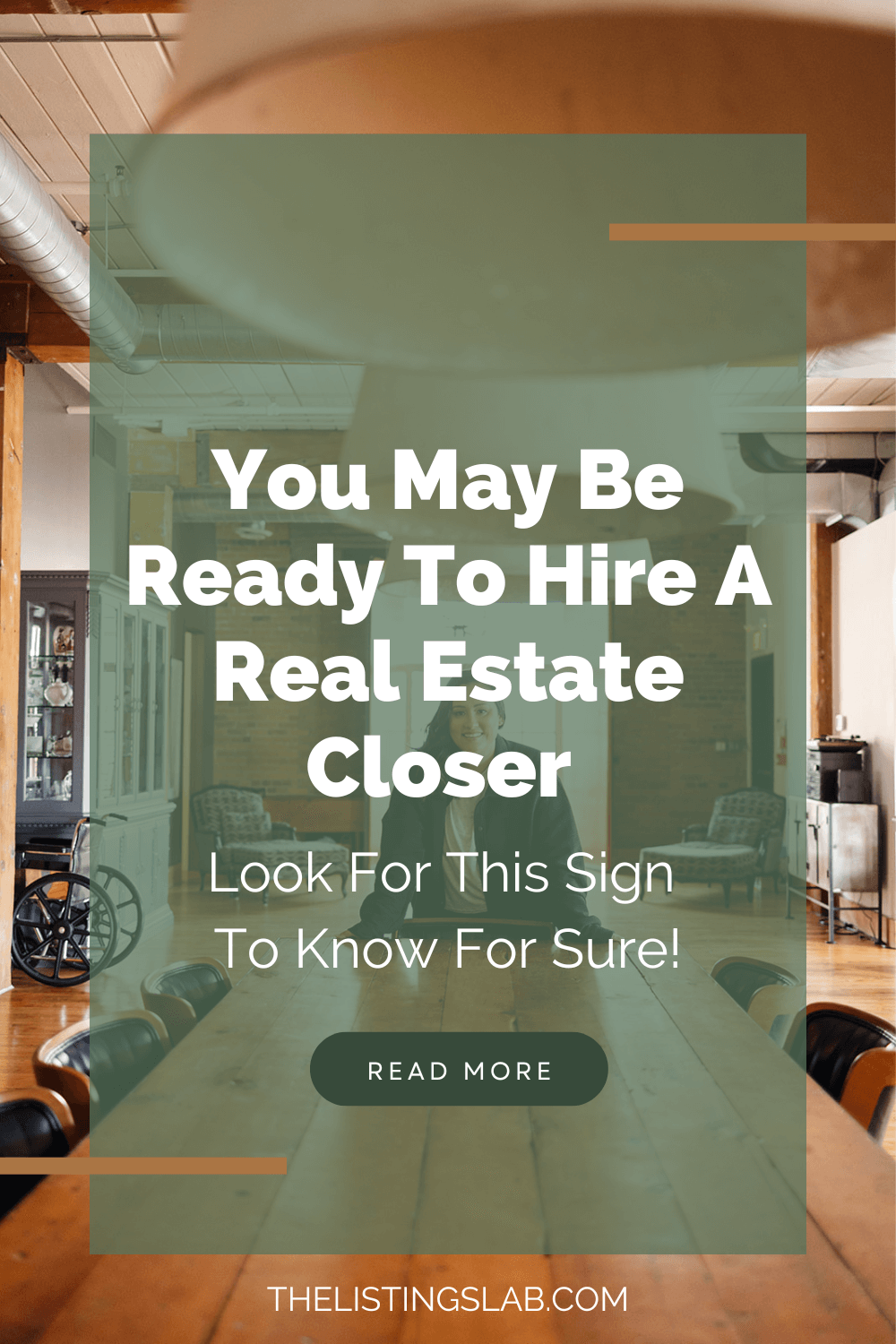 The Number One Sign You Should Hire A Real Estate Closer