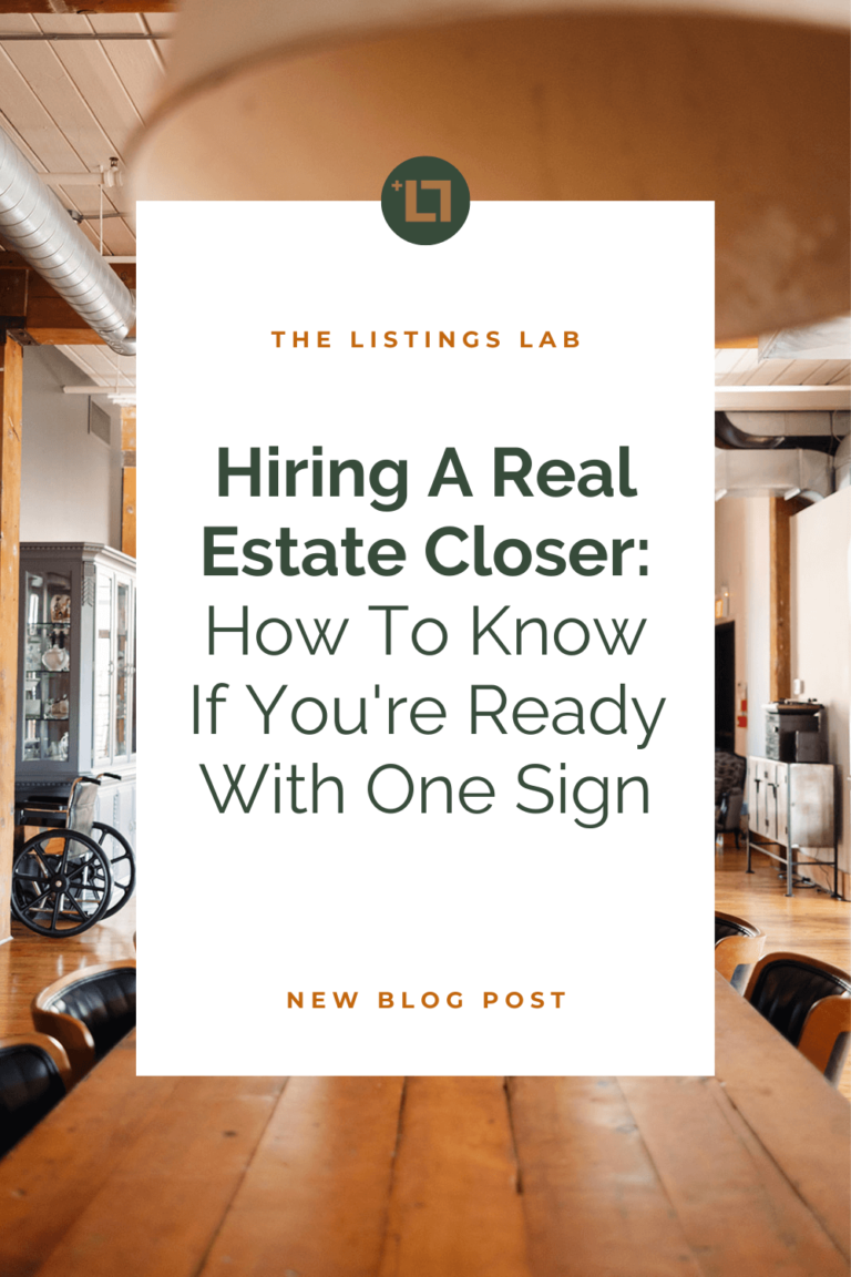 The Number One Sign You Should Hire A Real Estate Closer